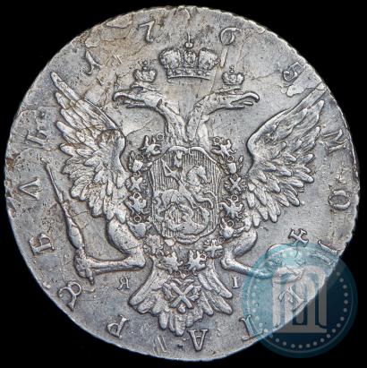 Picture 1 rouble 1765 year СПБ-ЯI 