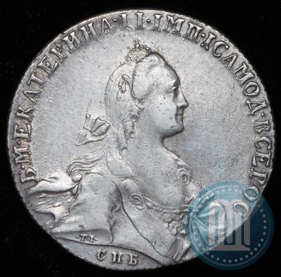 Picture 1 rouble 1766 year СПБ-АШ 