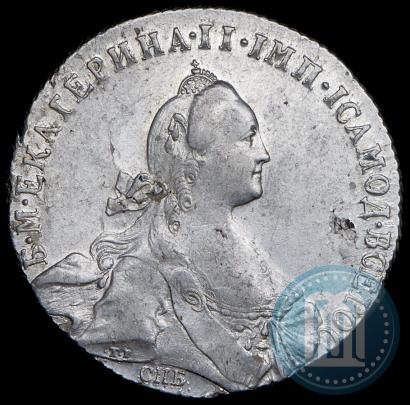 Picture 1 rouble 1772 year СПБ-ЯЧ-Т.I. 