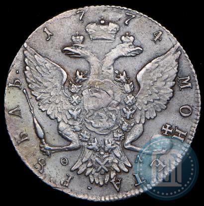 Picture 1 rouble 1774 year СПБ-ФЛ 