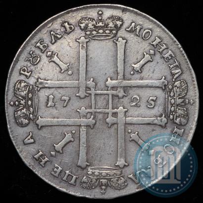 Picture 1 rouble 1725 year  "Portrait in ancient armour"