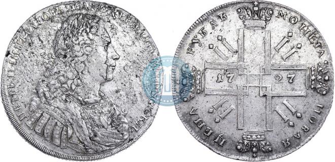 1 rouble 1727 year