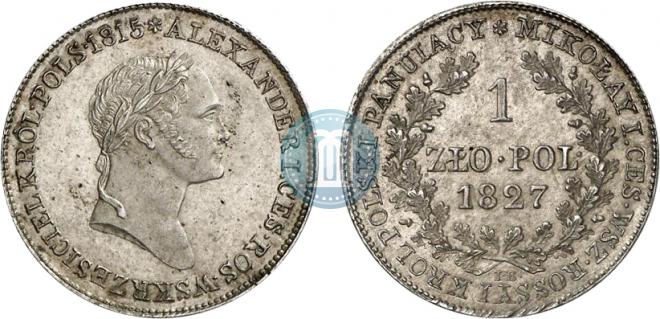 1 złoty 1827 year