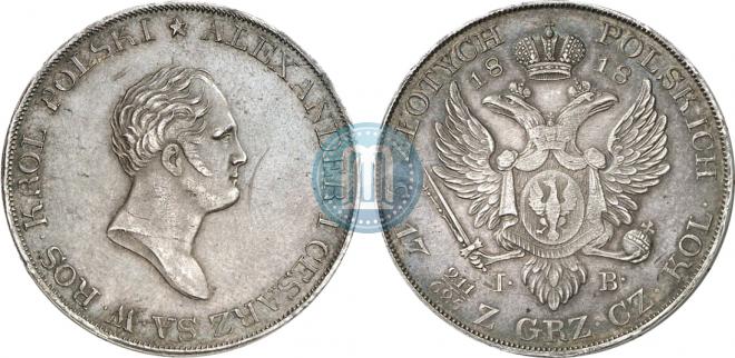 5 złotych 1818 year