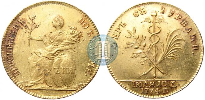 Token Coin 1774 year