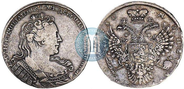 Picture 1 rouble 1730 year  