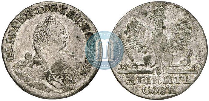 Picture 1/3 Thaler 1761 year  