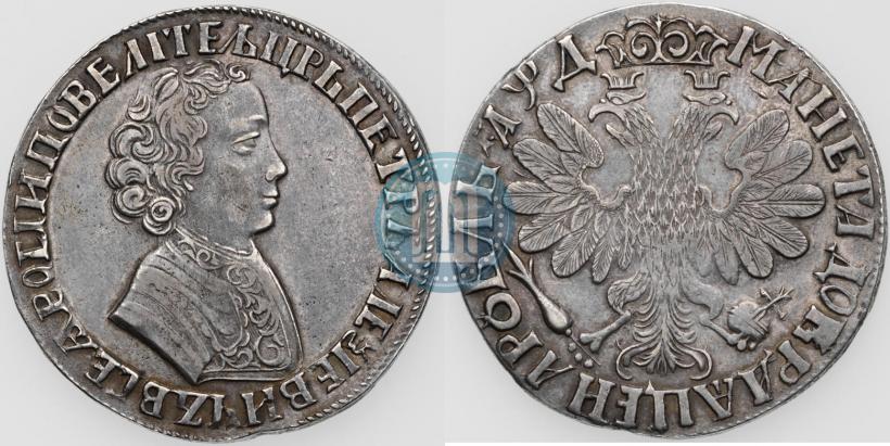 Picture 1 rouble 1704 year  