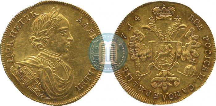 Picture 2 ducats 1714 year  