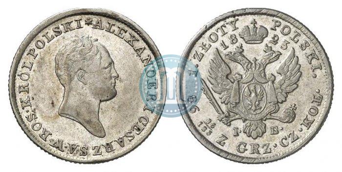 Picture 1 złoty 1823 year IB 