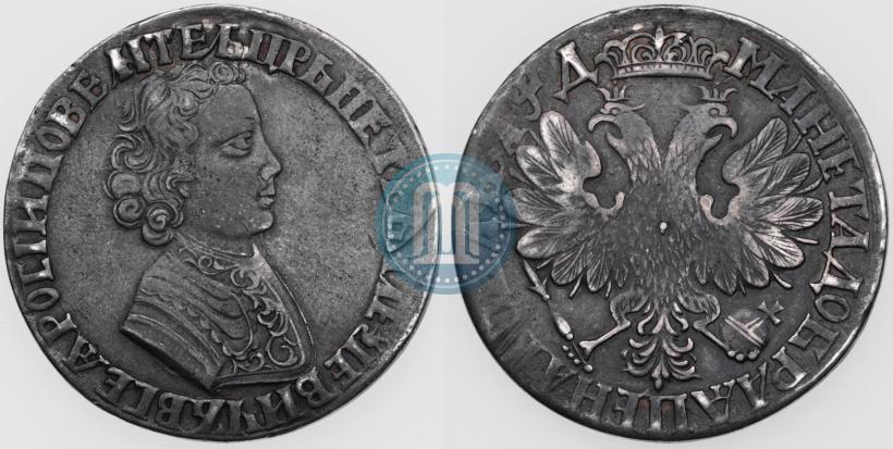 Picture 1 rouble 1704 year  