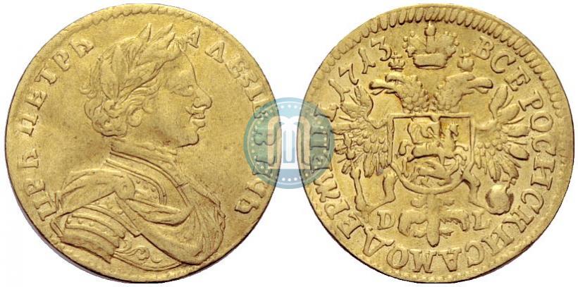 Picture 1 ducat 1713 year D-L 