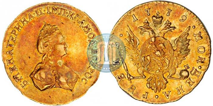 Picture 1 rouble 1779 year  