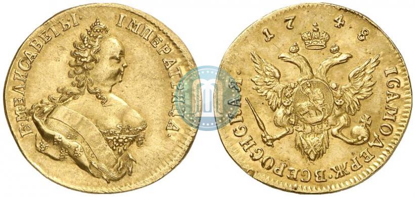 Picture 1 ducat 1748 year  