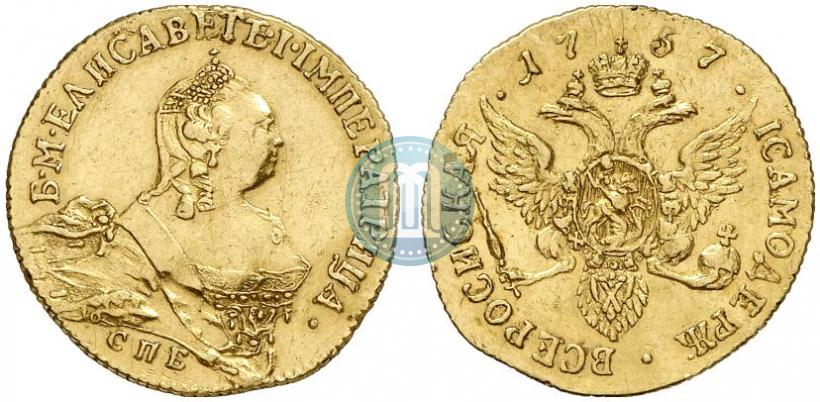 Picture 1 ducat 1757 year СПБ-Ю 