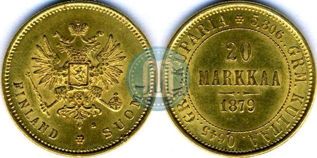 Фото 20 марок 1879 года S 