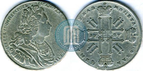 Picture 1 rouble 1727 year  "Moscow type"