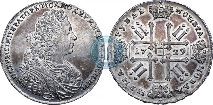 Picture 1 rouble 1729 year  "Type of 1728"