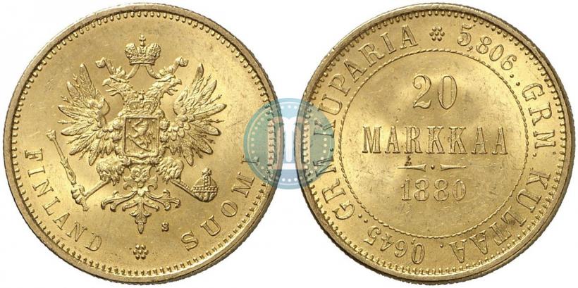 Фото 20 марок 1880 года S 