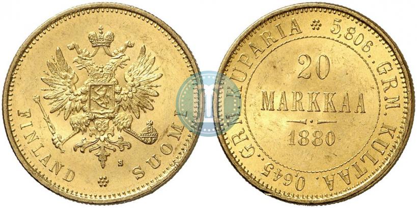 Фото 20 марок 1880 года S 