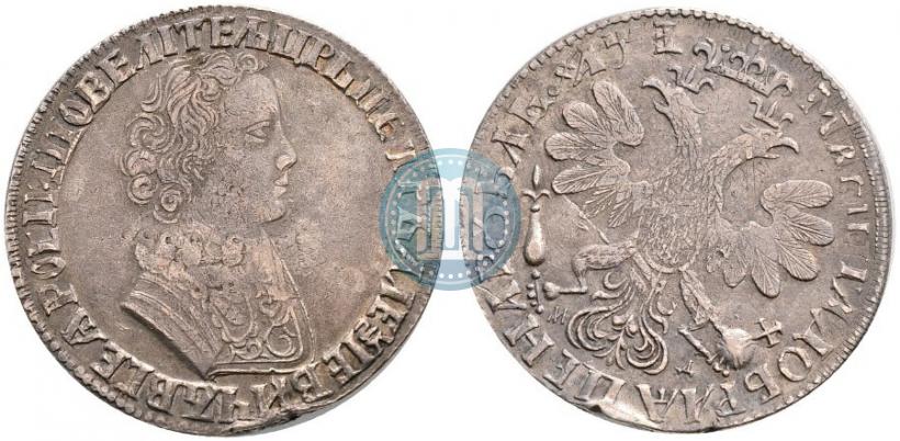 Picture 1 rouble 1705 year МД 