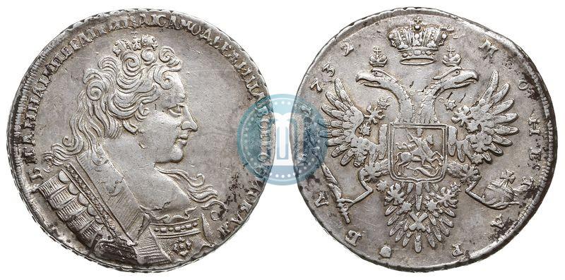 Picture 1 rouble 1732 year  