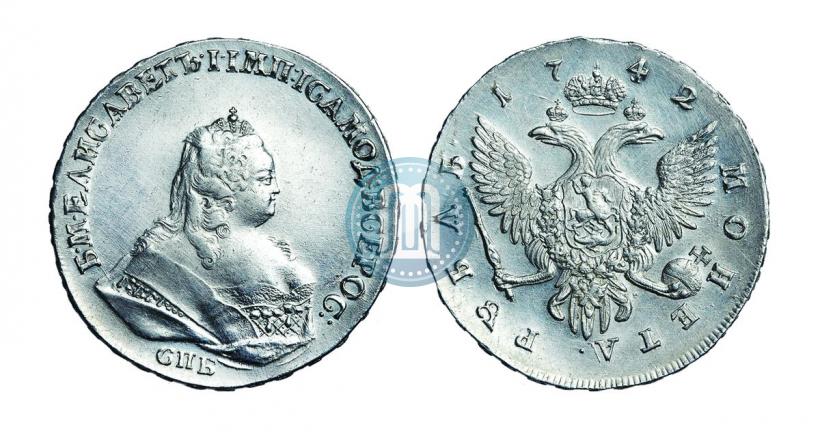 Picture 1 rouble 1742 year СПБ 