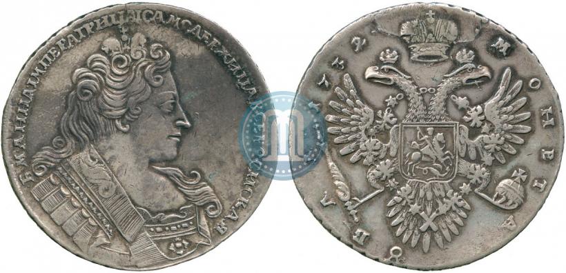 Picture 1 rouble 1732 year  