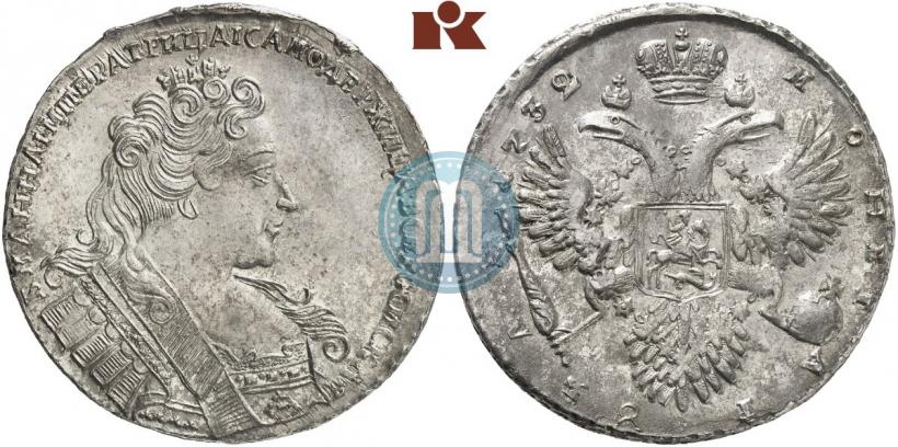 Picture 1 rouble 1732 year  