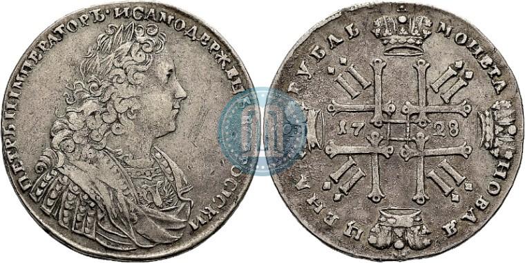 Picture 1 rouble 1728 year  "Type of 1728"