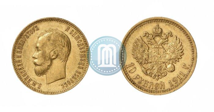 Picture 10 roubles 1911 year (ЭБ) 