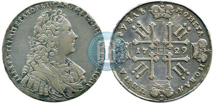 Picture 1 rouble 1729 year  "Type of 1728"