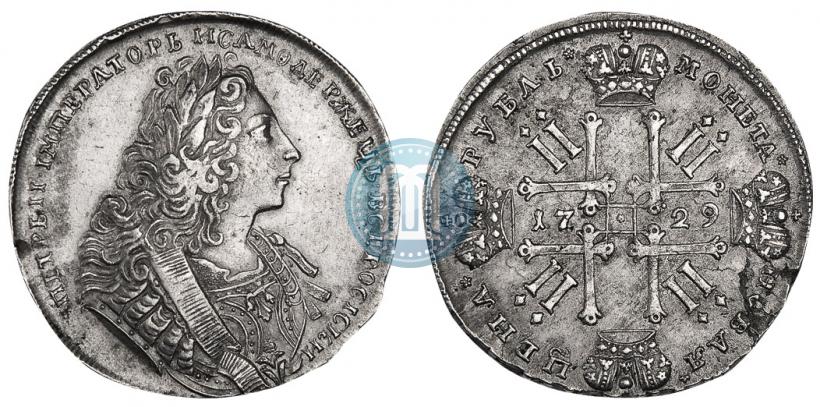 Picture 1 rouble 1729 year  "Type of 1729"