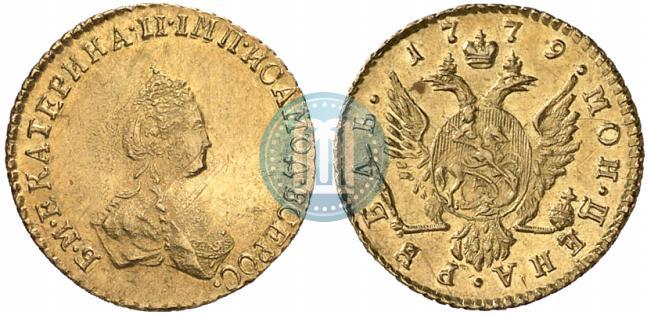 Picture 1 rouble 1779 year  