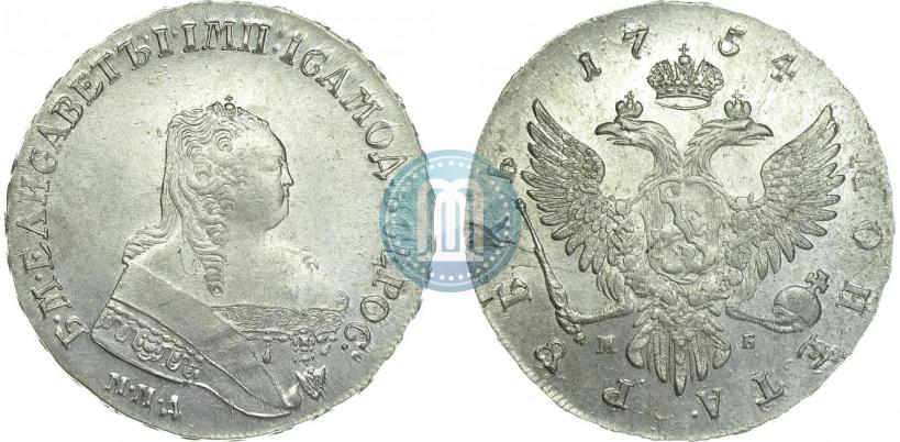 Picture 1 rouble 1754 year ММД-МБ 