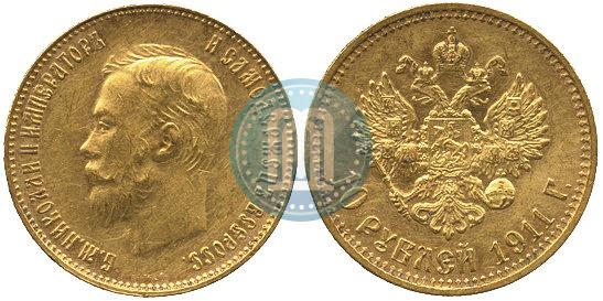 Picture 10 roubles 1911 year (ЭБ) 