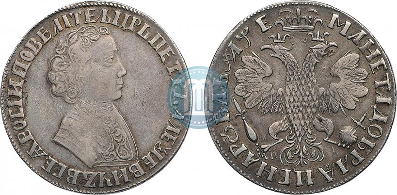 Picture 1 rouble 1705 year МД 