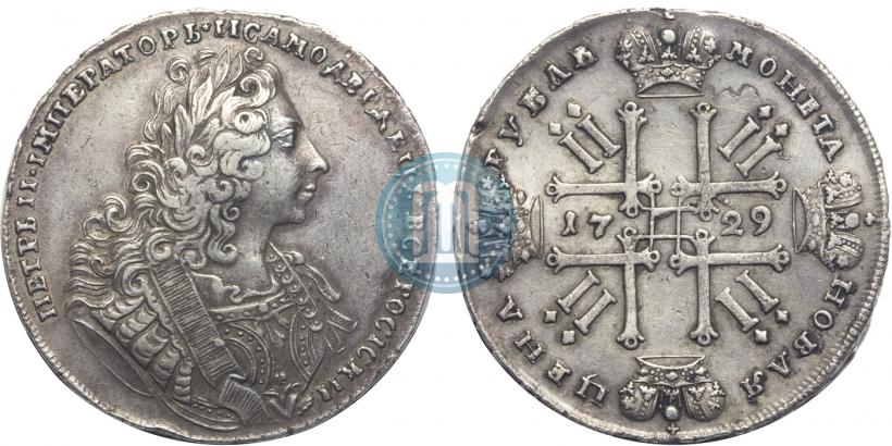 Picture 1 rouble 1729 year  "Type of 1729"