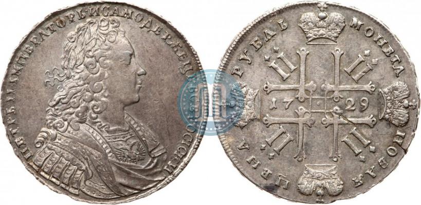 Picture 1 rouble 1729 year  "Type of 1728"