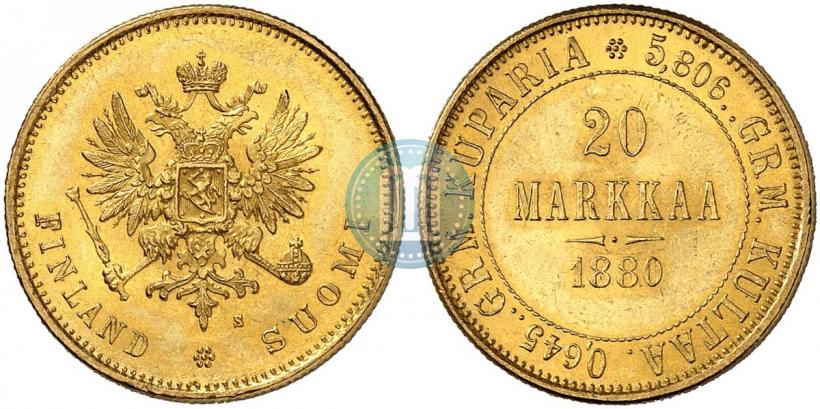 Фото 20 марок 1880 года S 