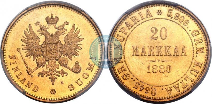 Фото 20 марок 1880 года S 