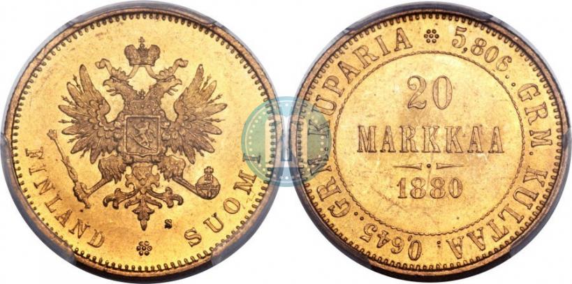 Фото 20 марок 1880 года S 