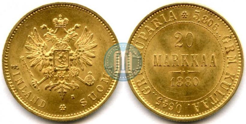 Фото 20 марок 1880 года S 