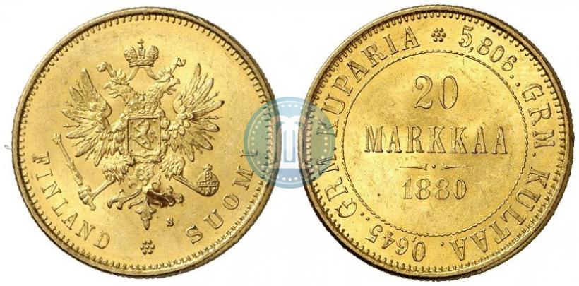 Фото 20 марок 1880 года S 