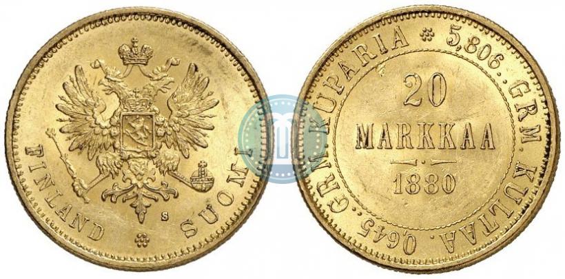 Фото 20 марок 1880 года S 