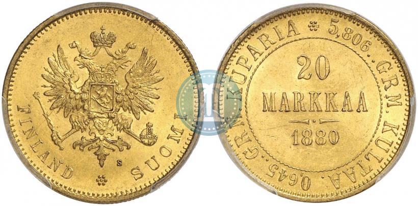 Фото 20 марок 1880 года S 