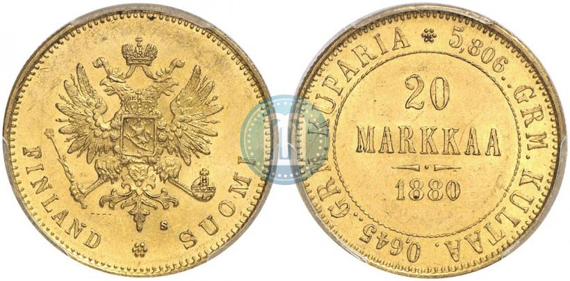 Фото 20 марок 1880 года S 