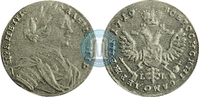 Picture 1 ducat 1710 year L-L 