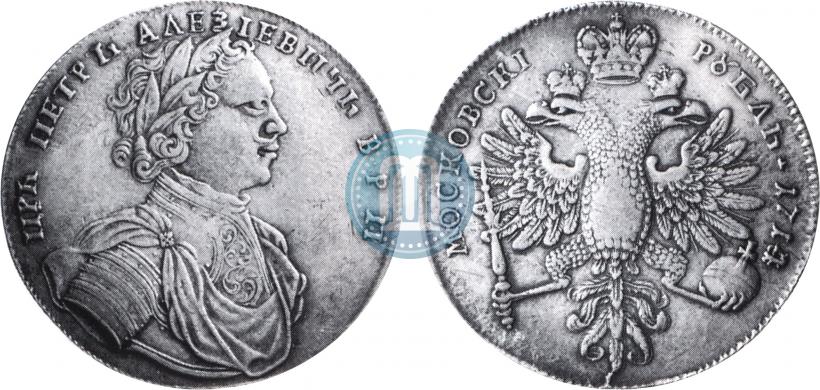 Picture 1 rouble 1714 year  