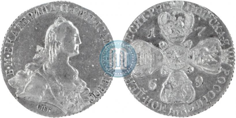 Picture 10 roubles 1769 year СПБ 